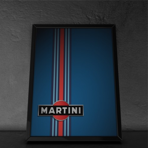 Poster martini racing culto - poster,