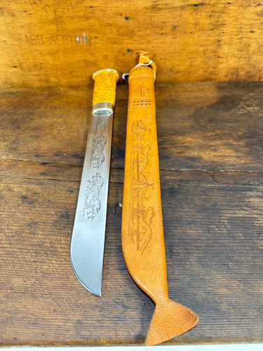 Coltello sami finlandese - coltello,