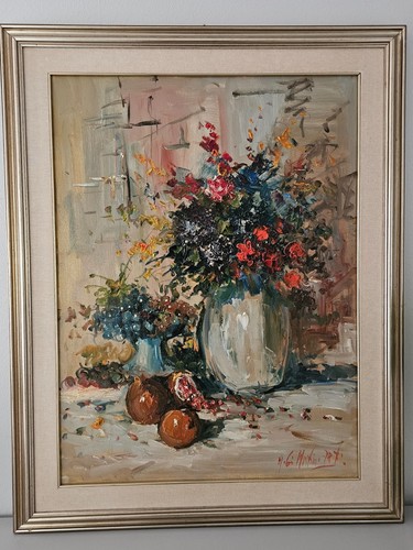 Dipinto olio originale - , "natura