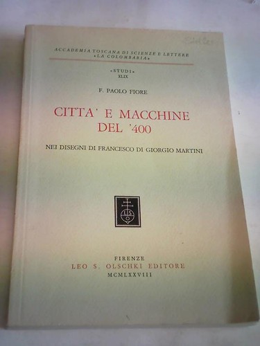 Citta macchine del - del, `400