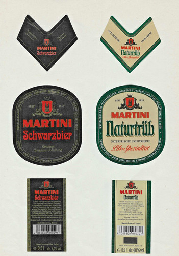 Diversi vecchi martini a - diversi,